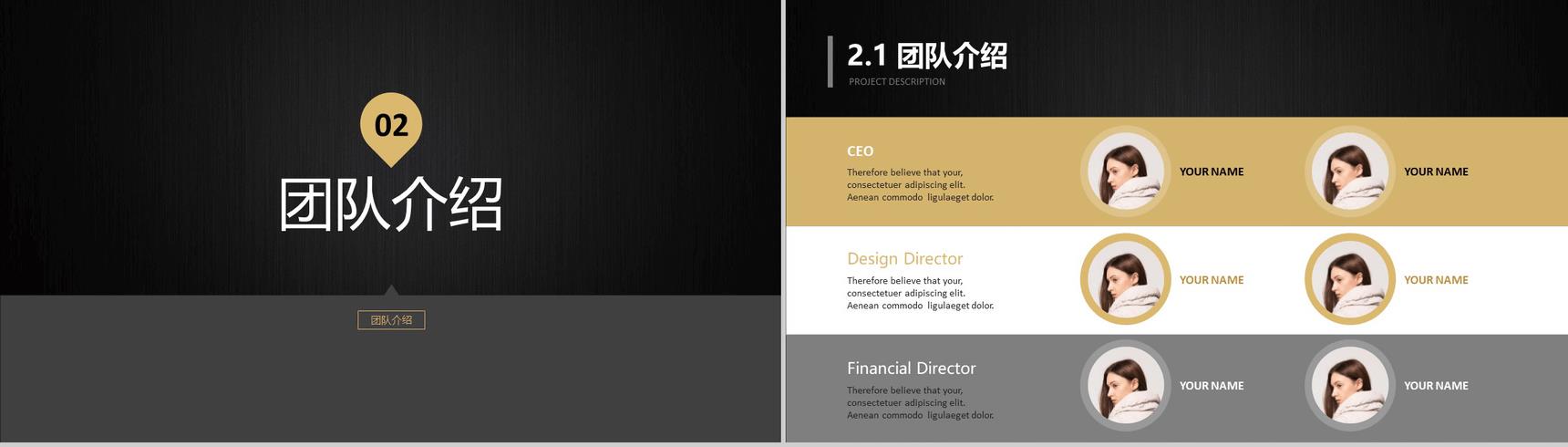 20XX商务计划书欧美高端企业通用PPT模板