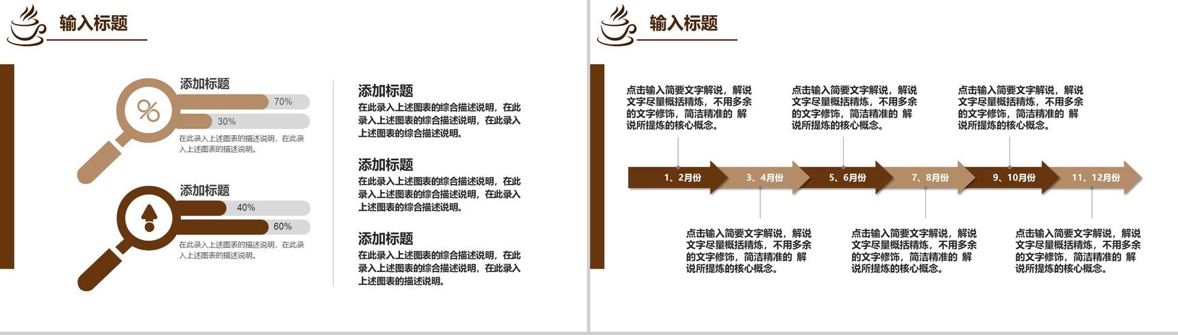 咖啡产品发布会企业宣传PPT模板