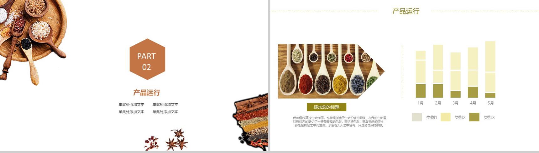 绿色食品健康饮食项目介绍产品介绍PPT模板