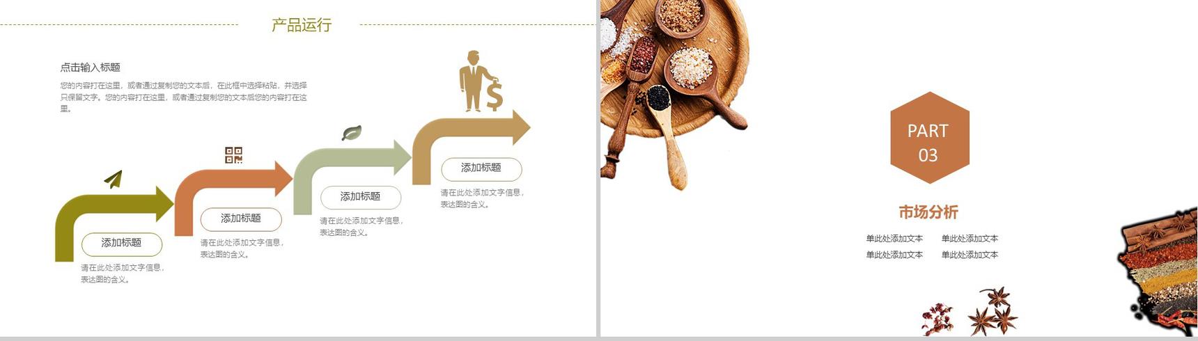 绿色食品健康饮食项目介绍产品介绍PPT模板